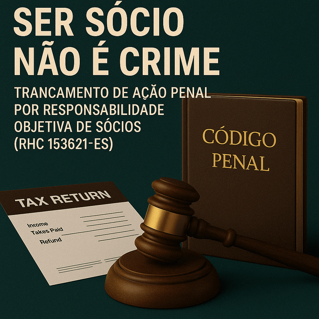 Ser Sócio Não é Crime